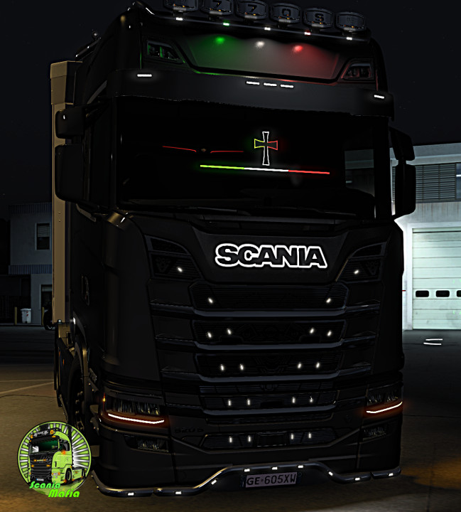 Pack Cross and  LED Bars Scania NG & Streamline